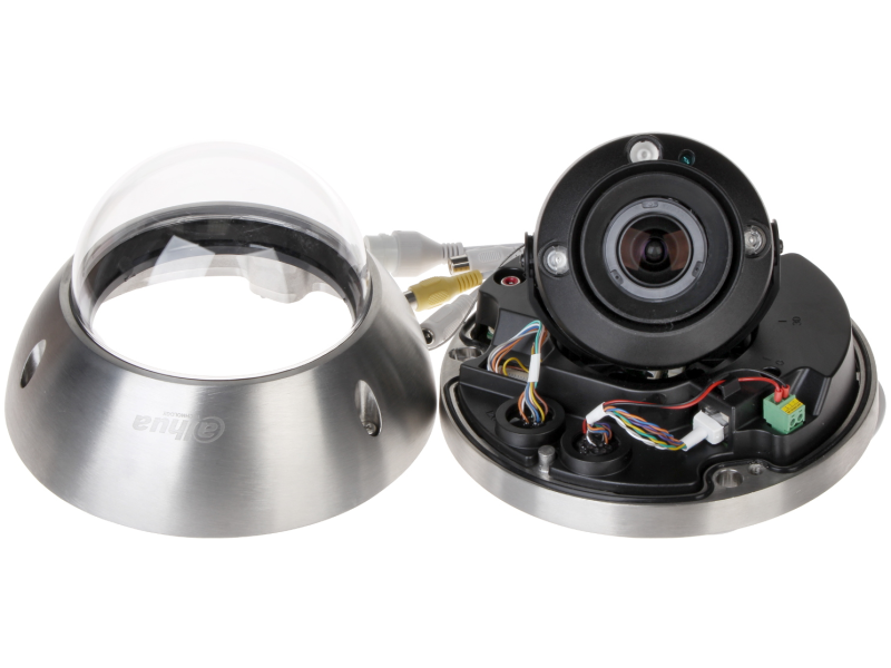 MONITORING FIRMY kamera specjalna DAHUA PRO szara z detekcja dźwięku, motozoom IPC-HDBW8232E-ZH-SL (2.1 Mpx)